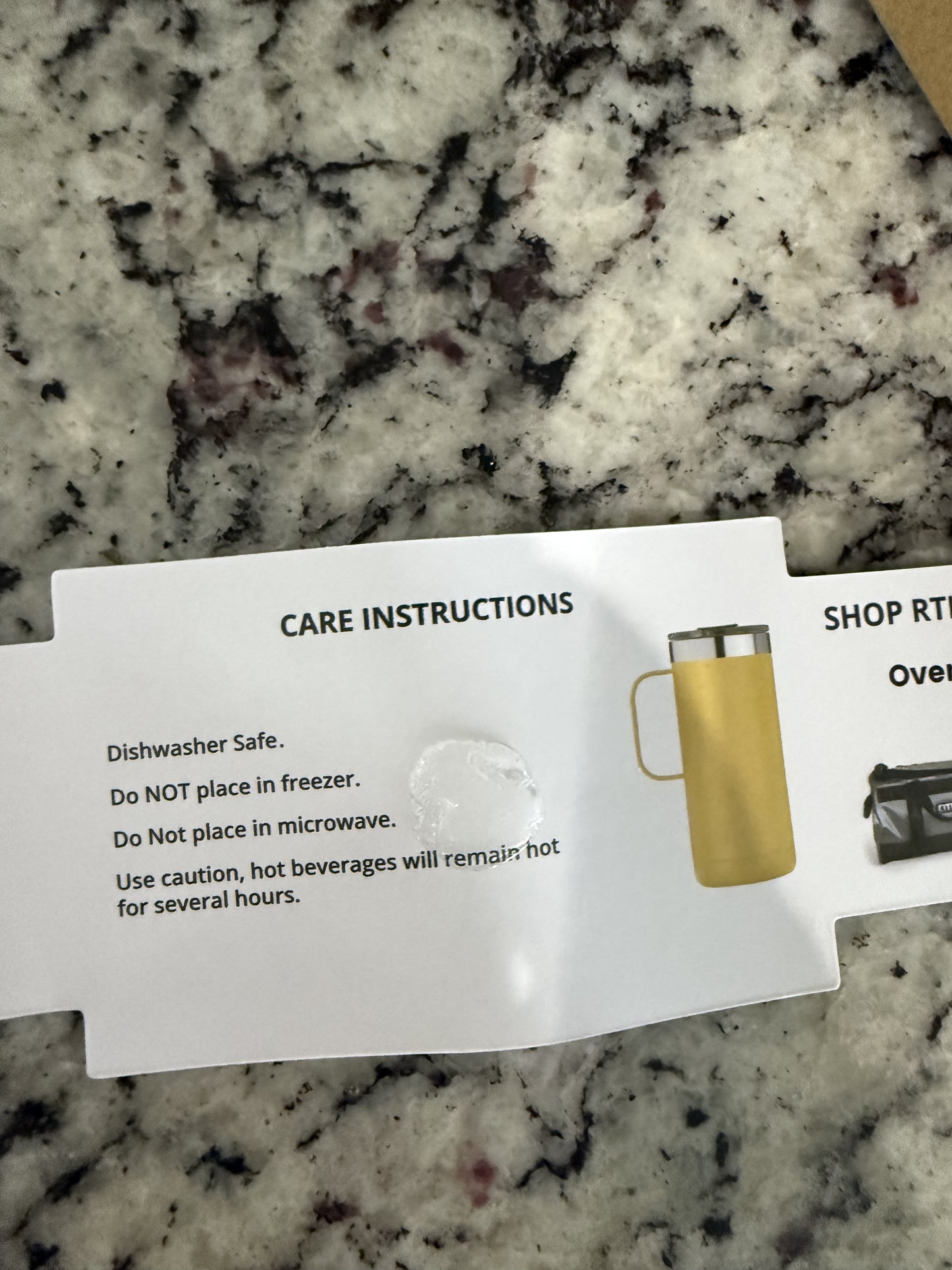 Manasota Key Beach Rtic 16oz travel mug hot or cold yellow or purple